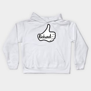 Men name Richard Kids Hoodie